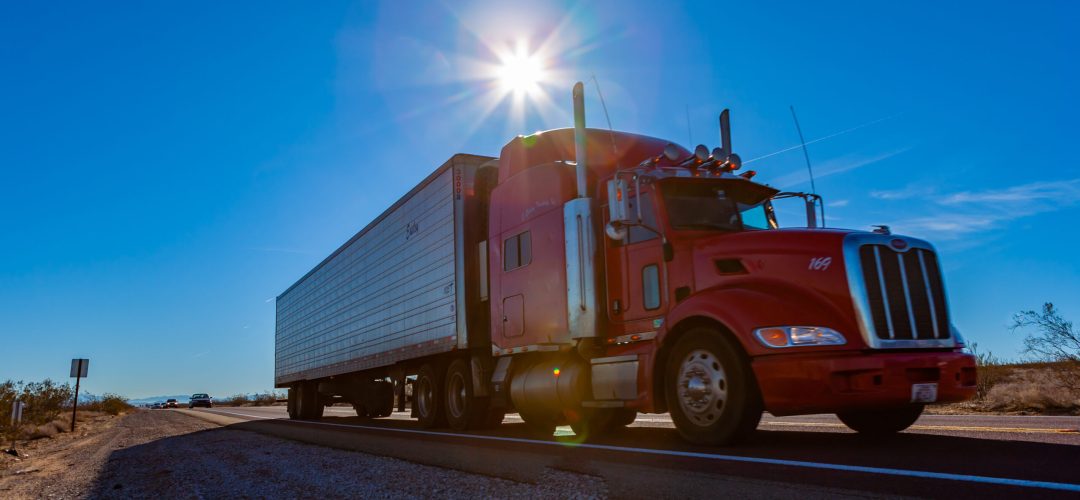 California,usa,,28,December,2008:a,Truck,On,The,Roads,Of,California